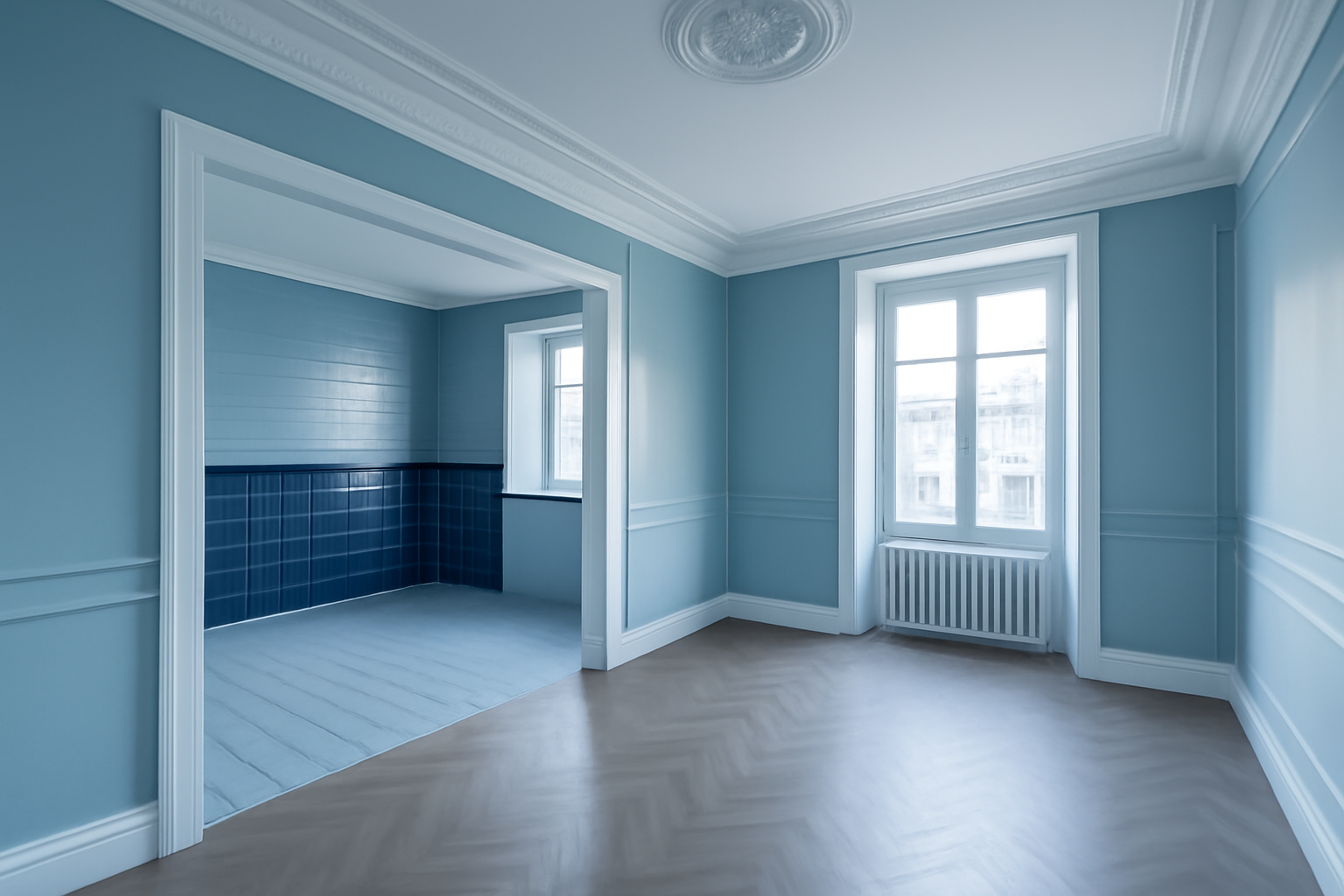 Rénovation intérieure réalisée par ADN Batirenov à Genève